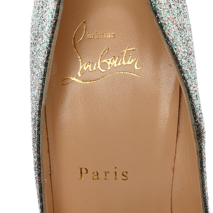 Christian Louboutin Mini Glitter So Kate 120 Pumps 38 Vosges 7 of 10