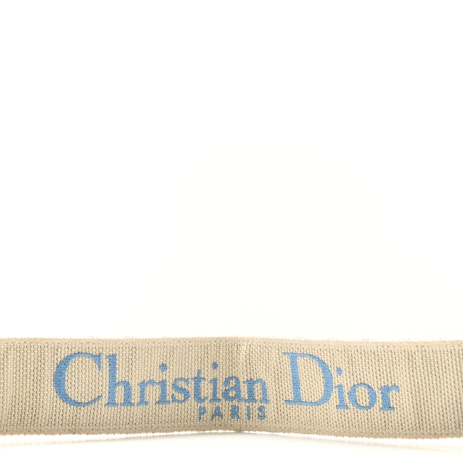 Christian Dior Oblique Adjustable Shoulder Strap Cornflower Blue 3 of 5