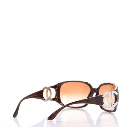 Chanel CC Sunglasses 6014 Brown 4 of 7