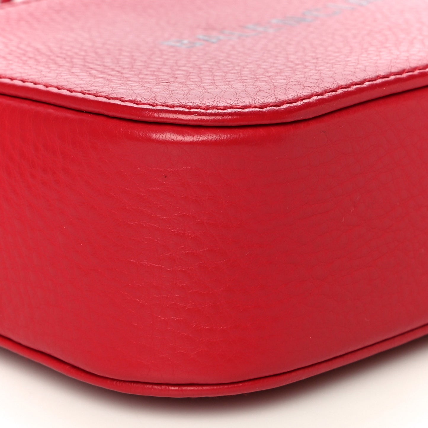 Calfskin Logo XS Everyday Camera Bag Rouge Lantern Black