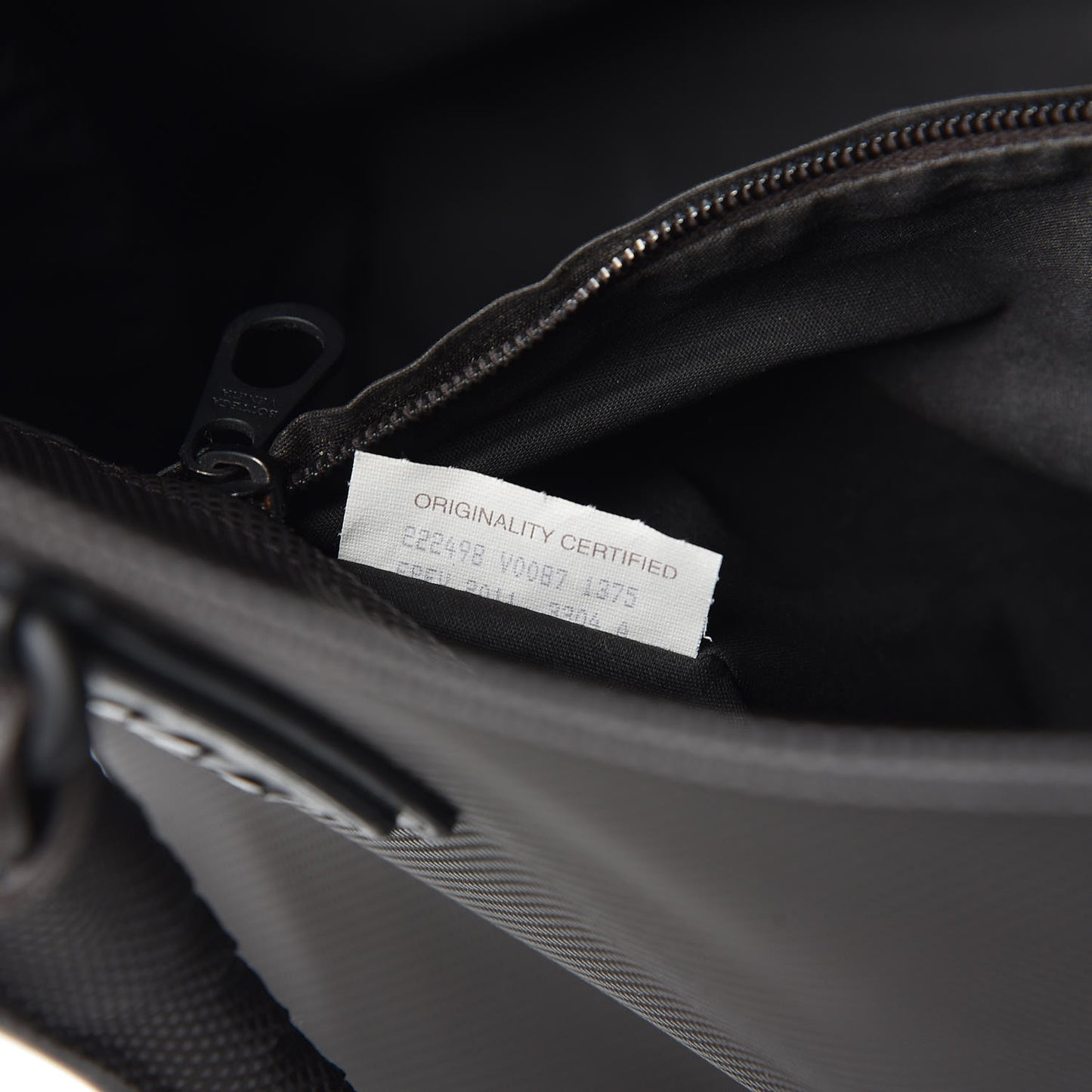 Rubberized Canvas Marcopolo Tote Ebano