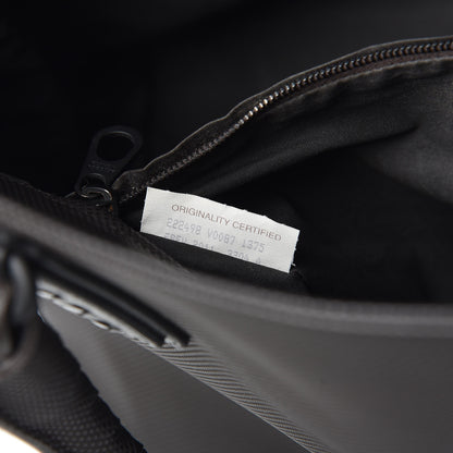 Bottega Veneta Rubberized Canvas Marcopolo Tote Ebano 7 of 10