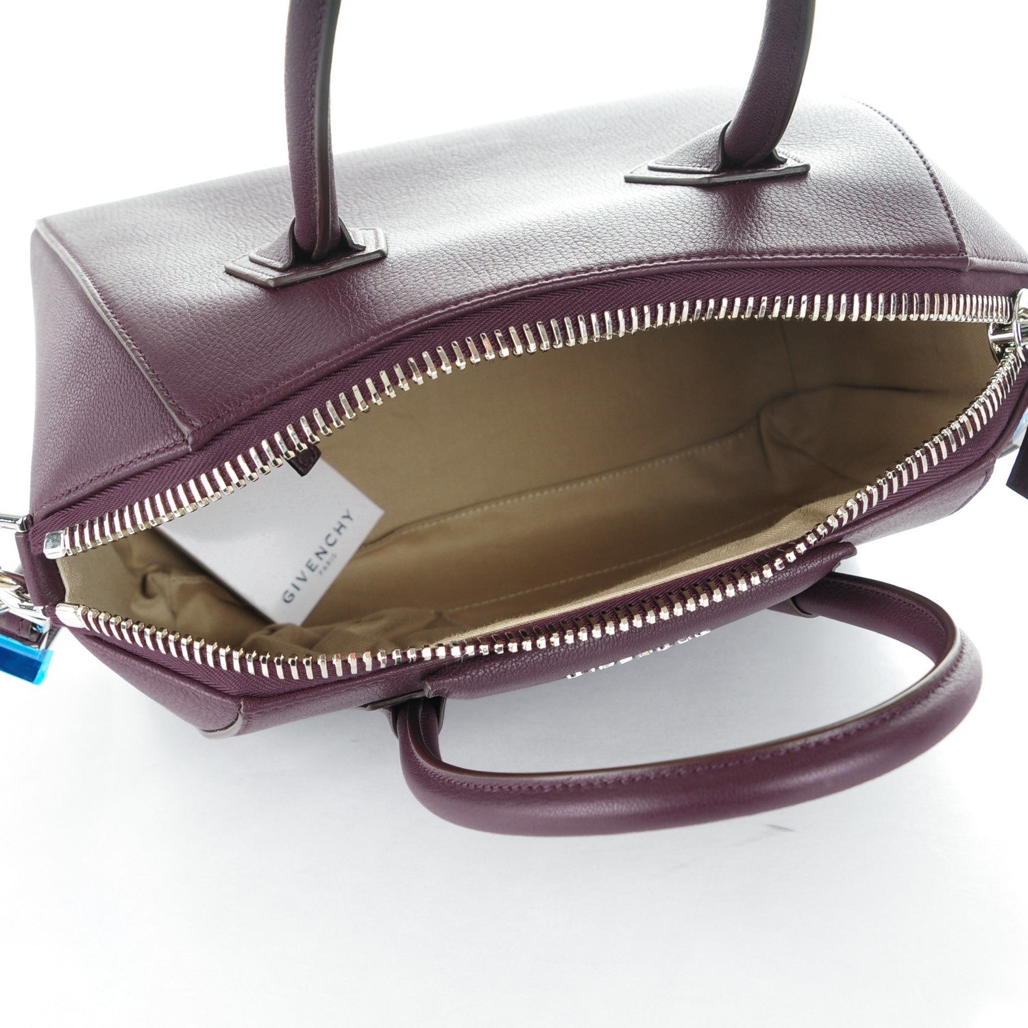 Givenchy Sugar Goatskin Small Antigona Dark Purple 5 of 7