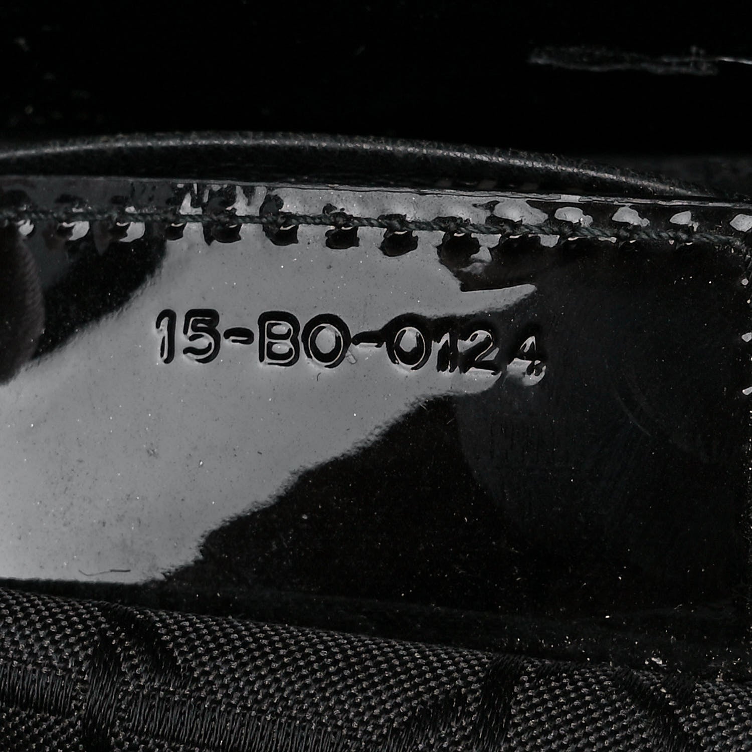 Christian Dior Patent Cannage Medium Lady Dior Black 7 of 17