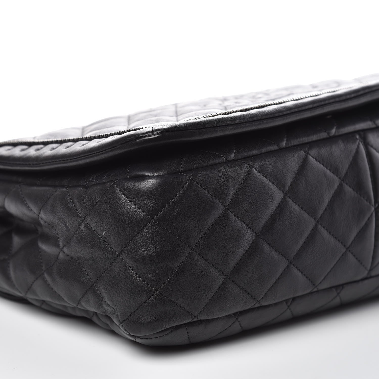 Chanel Calfskin Quilted Large Istanbul Flap Black 10 of 11