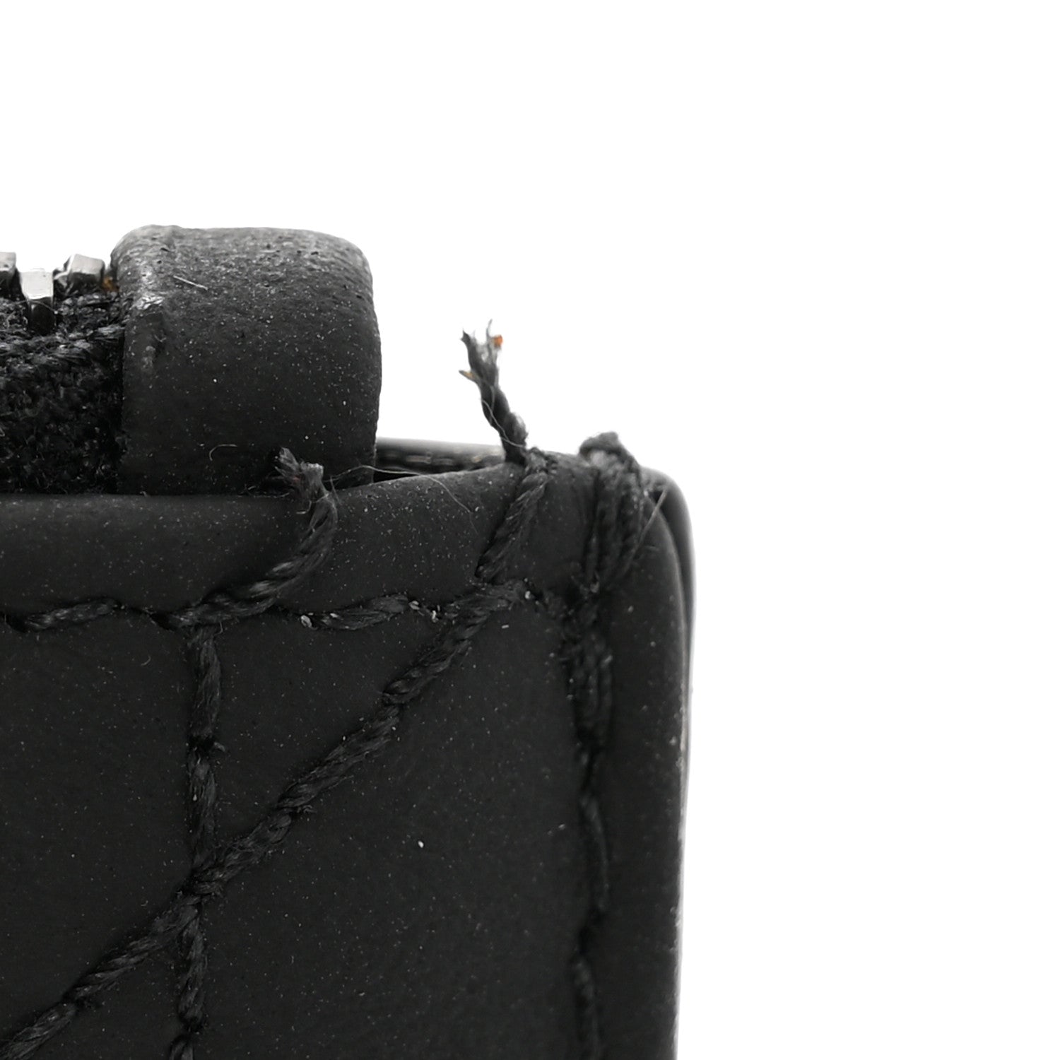 Christian Dior Ultra Matte Calfskin Lady Dior Long Wallet With Strap Black 12 of 12