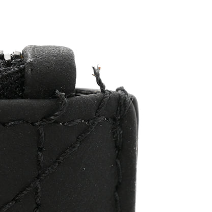 Christian Dior Ultra Matte Calfskin Lady Dior Long Wallet With Strap Black 12 of 12