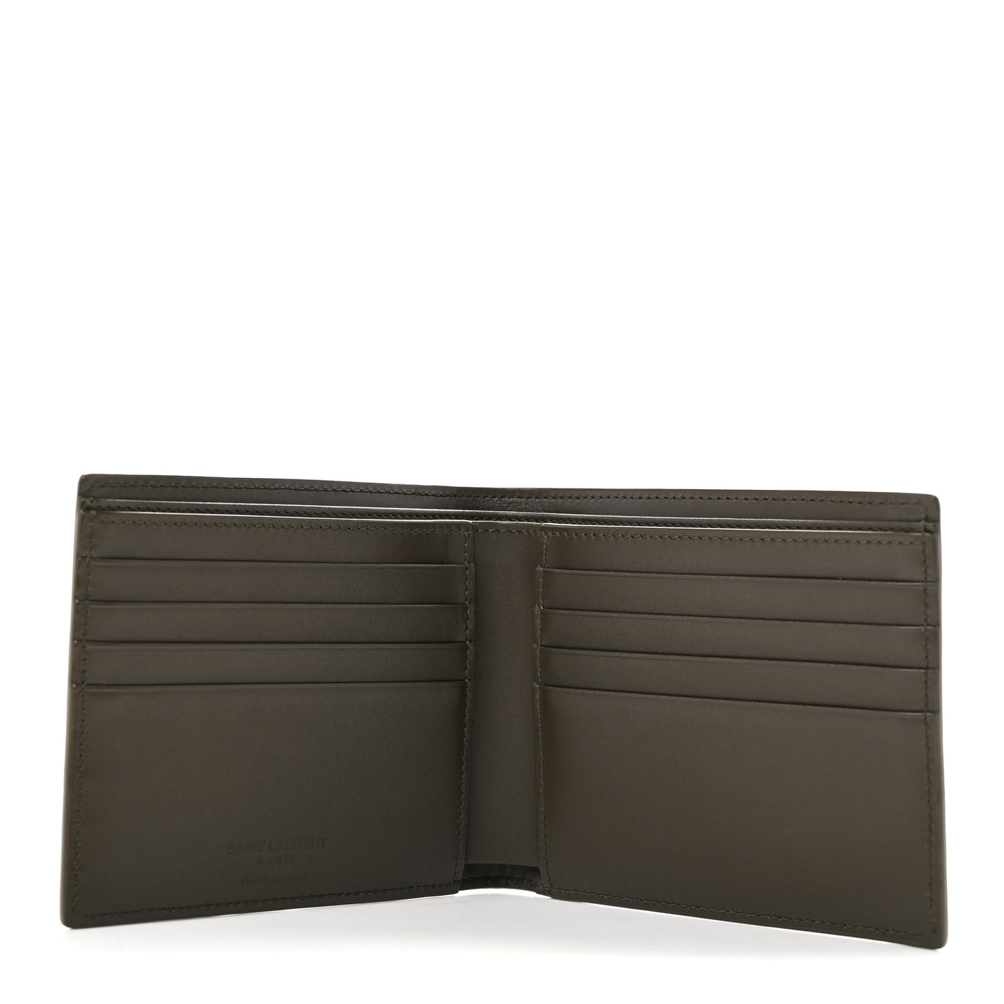 Smooth Calfskin Paris East West Wallet Light Musk