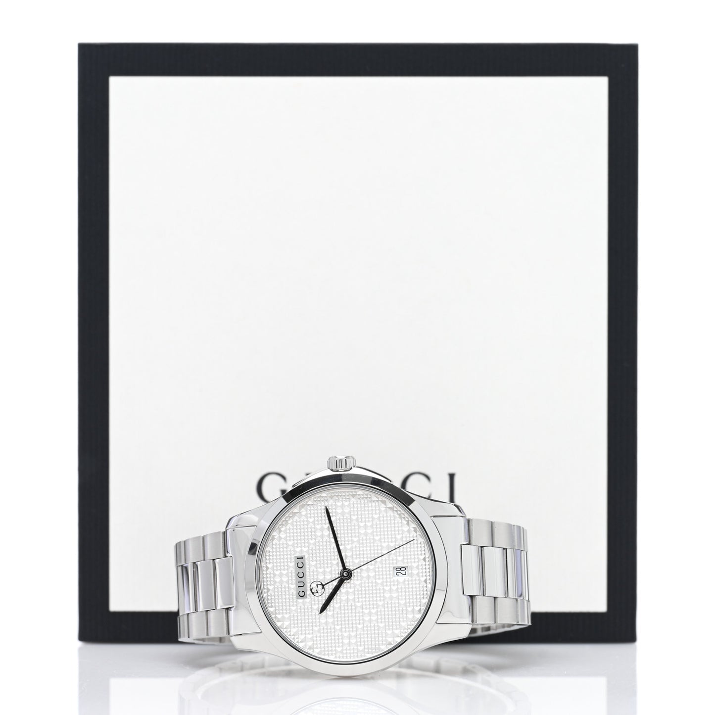 Stainless Steel 38mm G-Timeless Diamante Quartz Watch