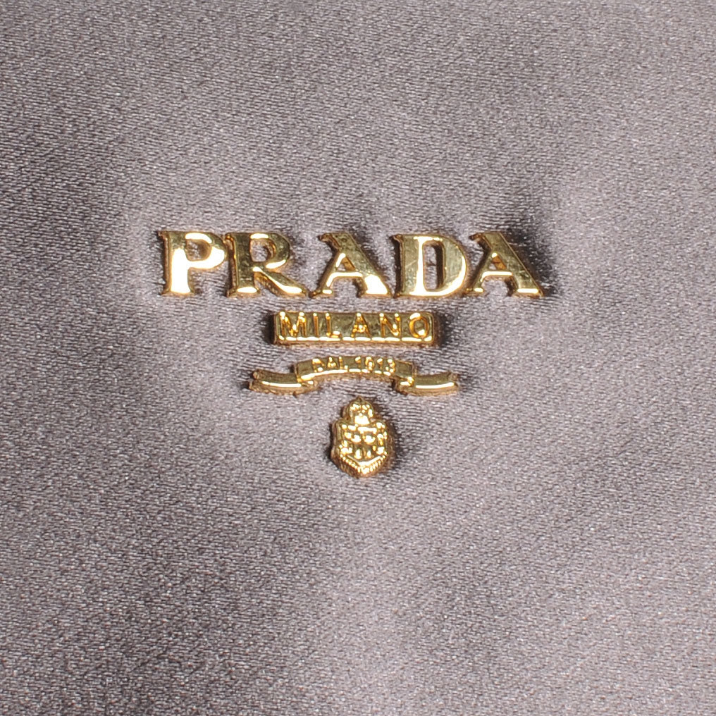 Prada Satin Frame Evening Bag 6 of 10