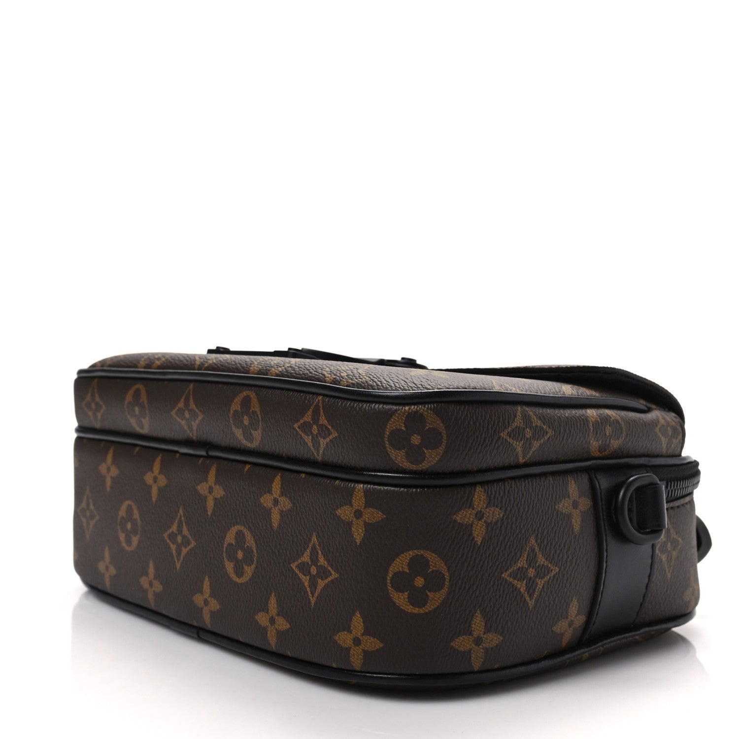 Louis Vuitton Monogram Macassar S Lock Messenger 7 of 7