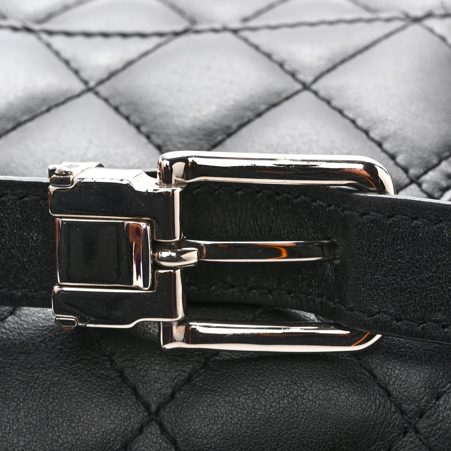 Chanel Calfskin Quilted CC Uniform Flap Belt Bag Black 15 of 16