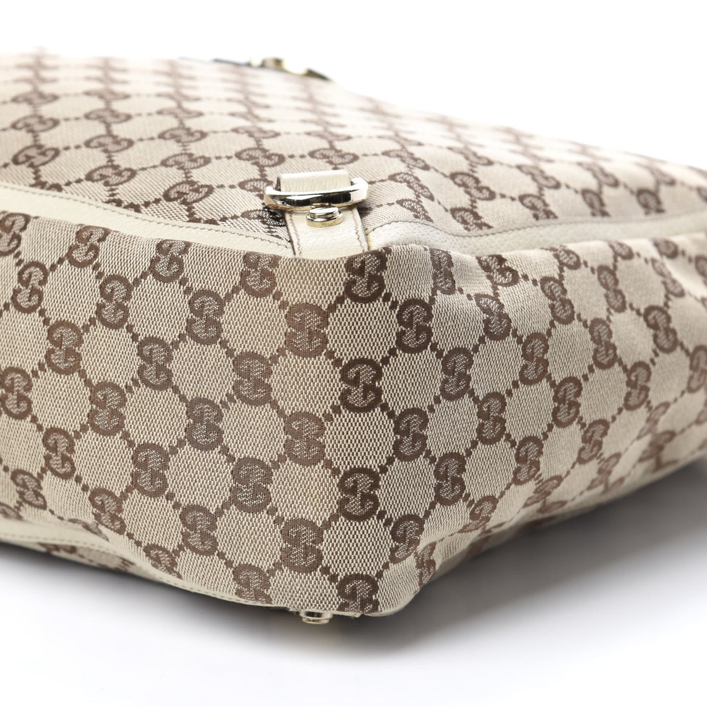Monogram Large Abbey Tote Off White