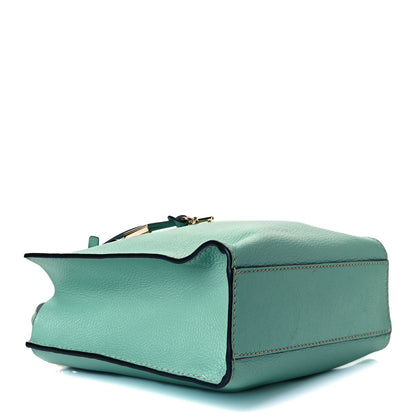 Marc Jacobs Grained Calfskin Mini Grind Tote Green 4 of 13