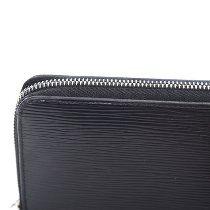Louis Vuitton Epi Zippy Wallet Black 8 of 11