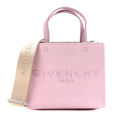 Givenchy Canvas Mini G Shopping Tote Old Pink 1 of 10