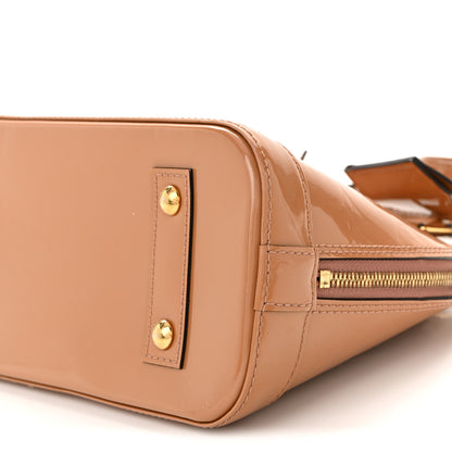Louis Vuitton Vernis Alma BB Rose Velours 9 of 9