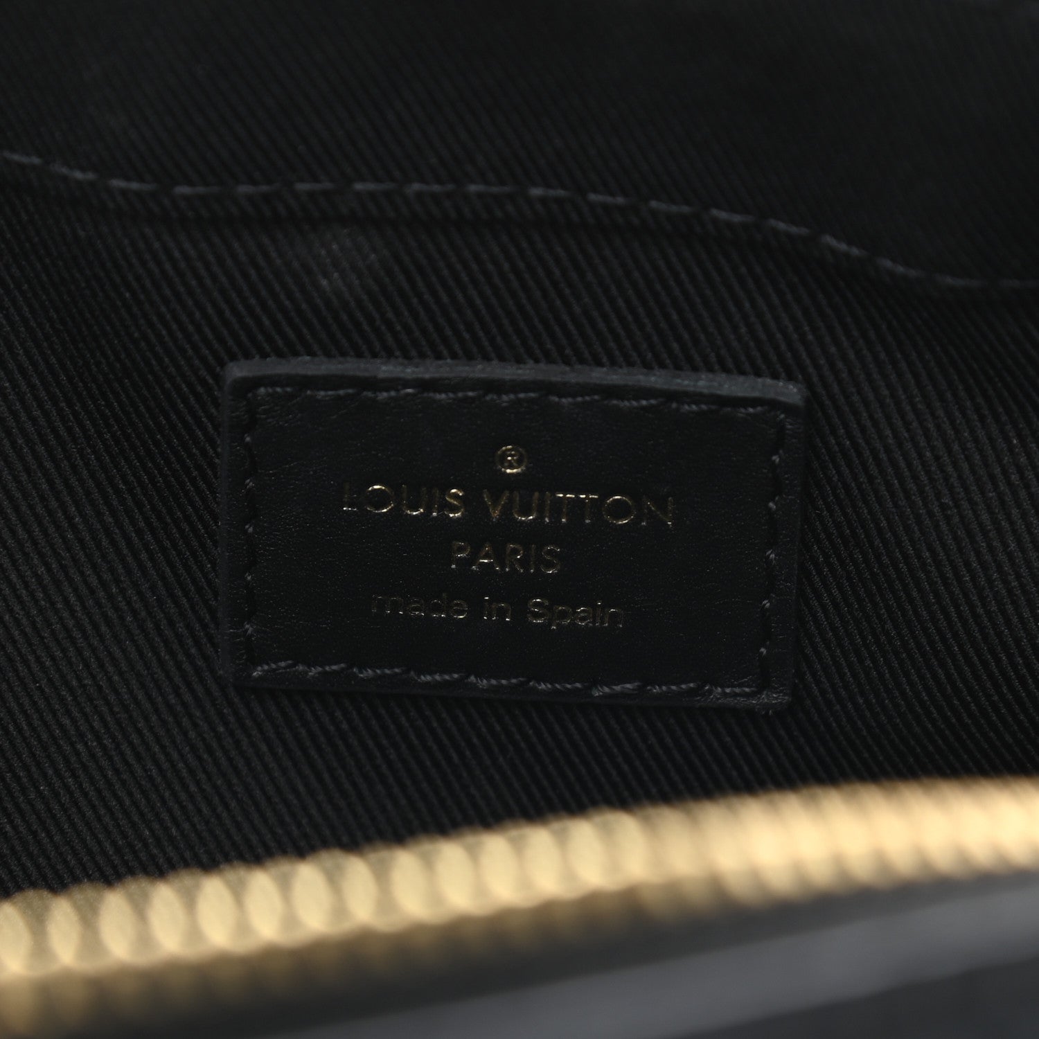 Louis Vuitton Monogram Saintonge Black 6 of 10