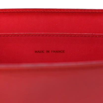 Chanel Vinyl Hologram CC Shoulder Bag Red 6 of 11