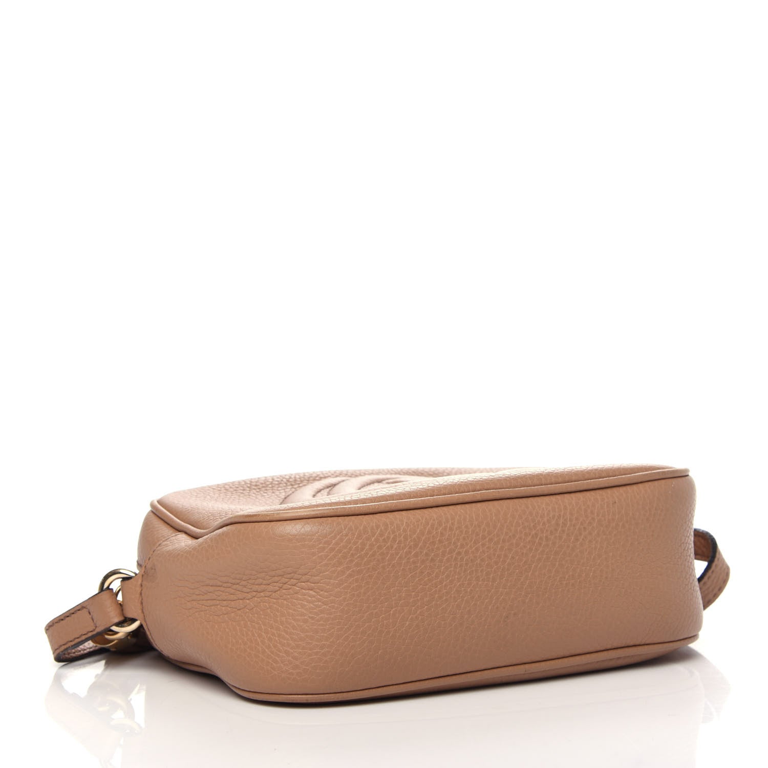 Gucci Pebbled Calfskin Small Soho Disco Bag Rose Beige 4 of 9