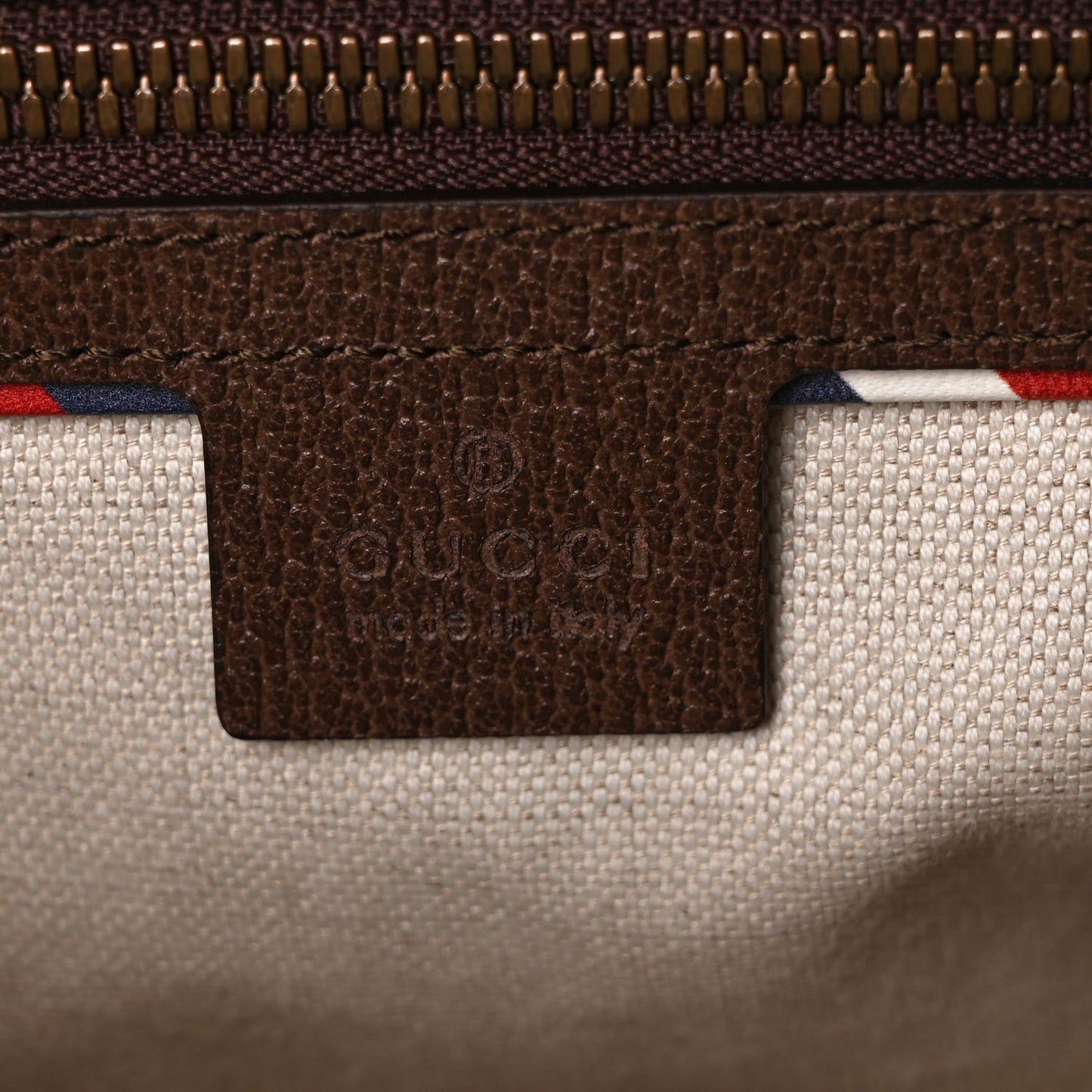 Soft GG Supreme Monogram Courrier Web Medium Flat Messenger Bag Beige New Acero Multicolor