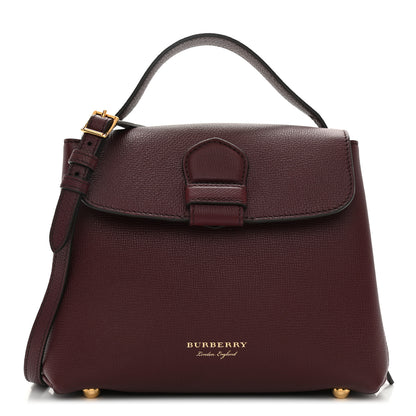 Burberry Derby Calfskin House Check Small Camberley Mahogany Red 1 of 10