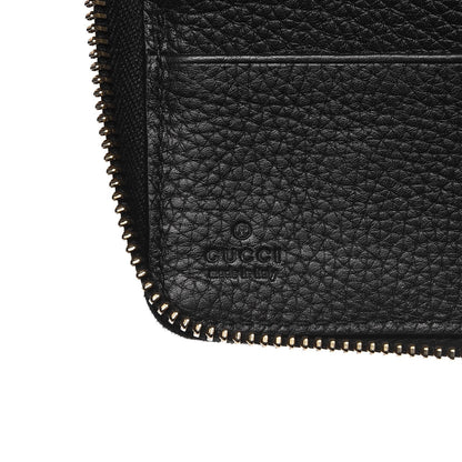Gucci Calfskin Soho Zip Around Wallet Black 7 of 10
