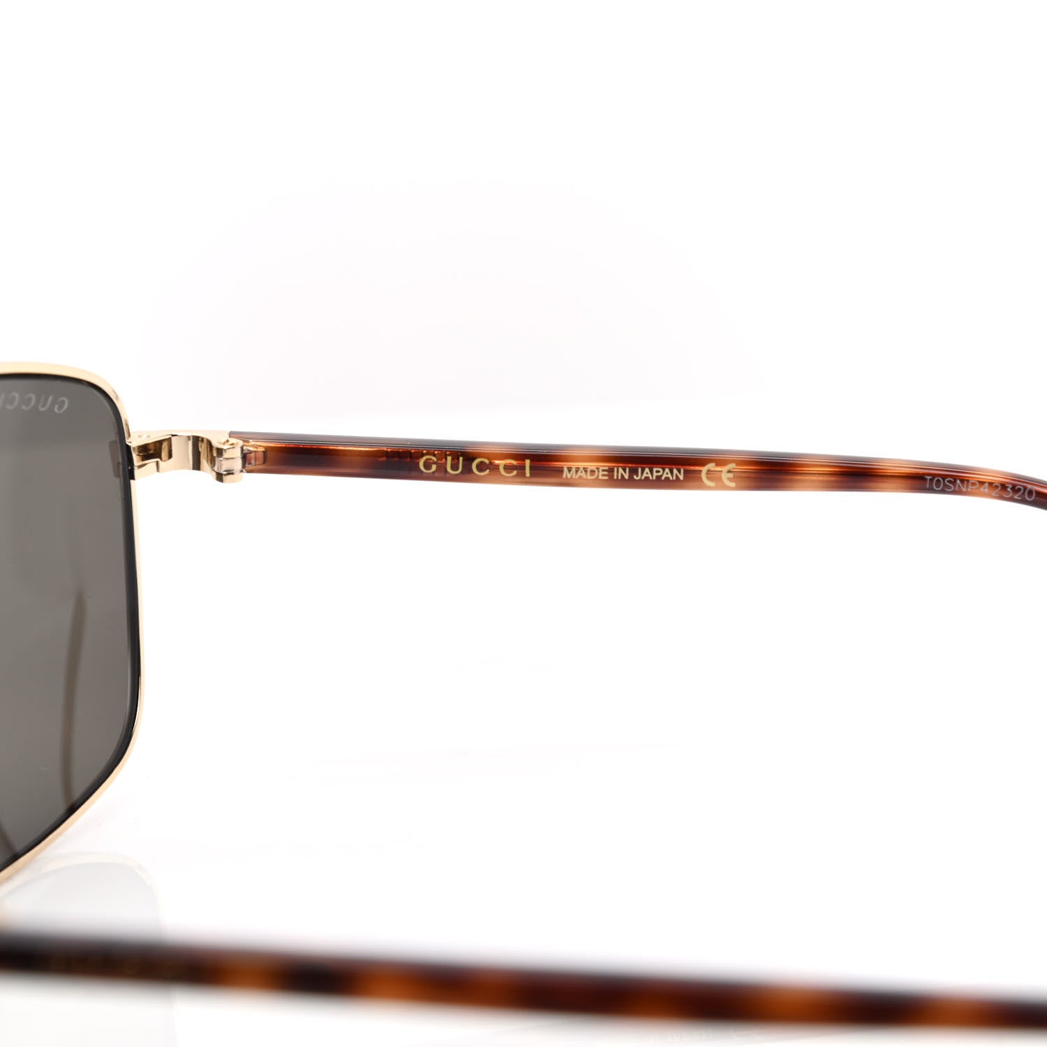 Gucci Sunglasses GG0065SK Tortoise 5 of 8