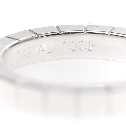 Cartier 18K White Gold Lanieres Ring 49 5 5 of 5