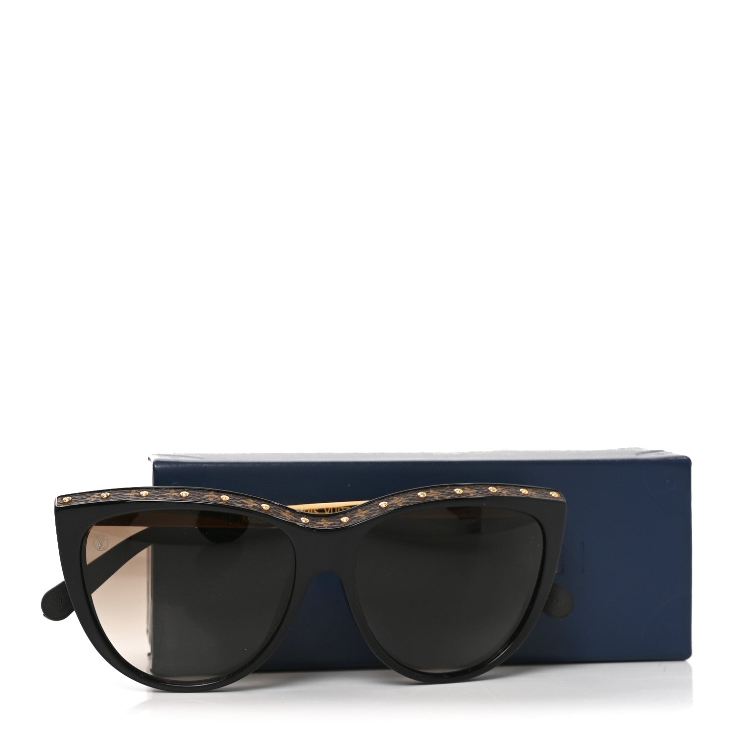 Louis Vuitton Acetate Monogram La Boum Sunglasses Z1147E Black 7 of 7