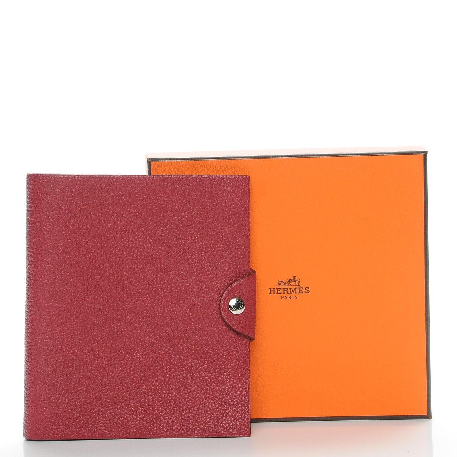Hermes Togo Ulysse PM Agenda Cover Rubis 7 of 7