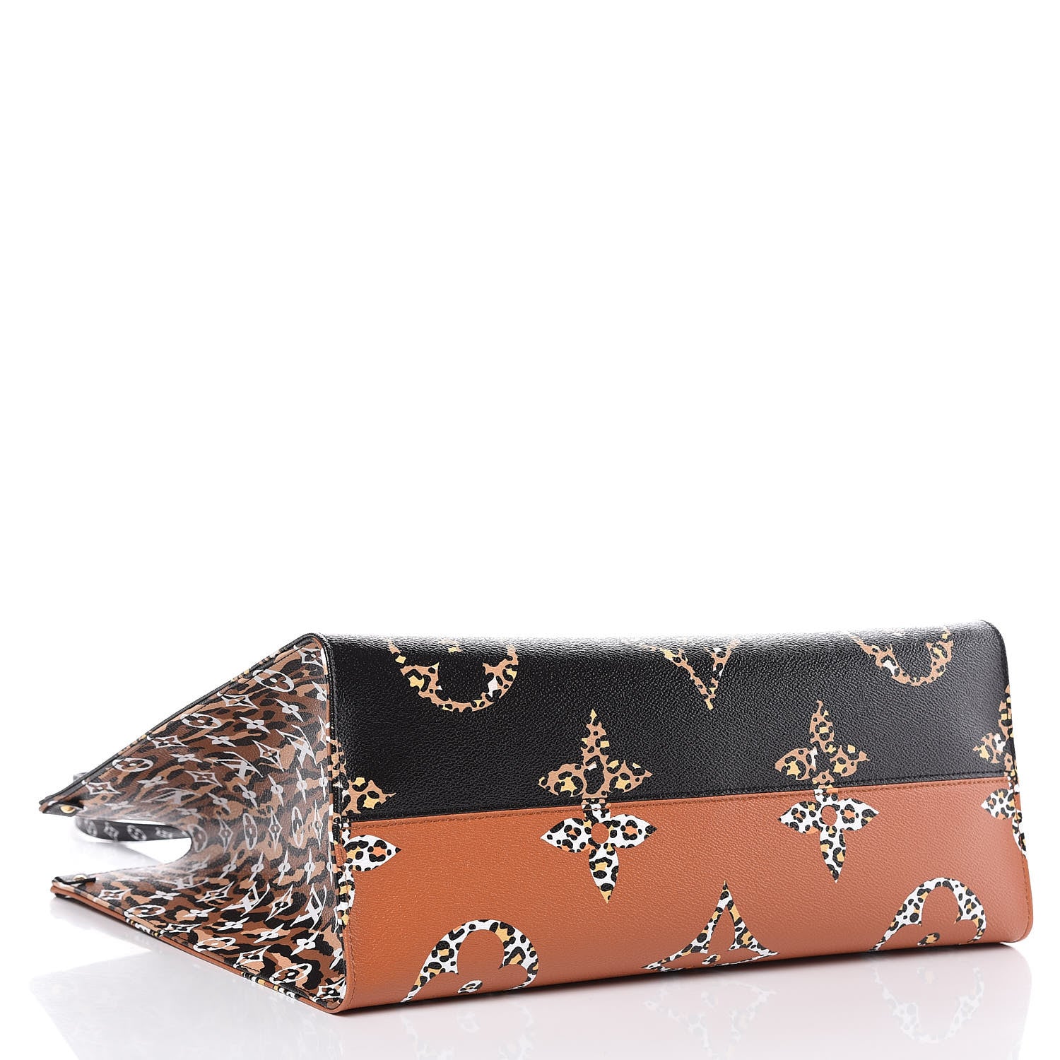Louis Vuitton Monogram Giant Jungle Onthego GM Black 4 of 10