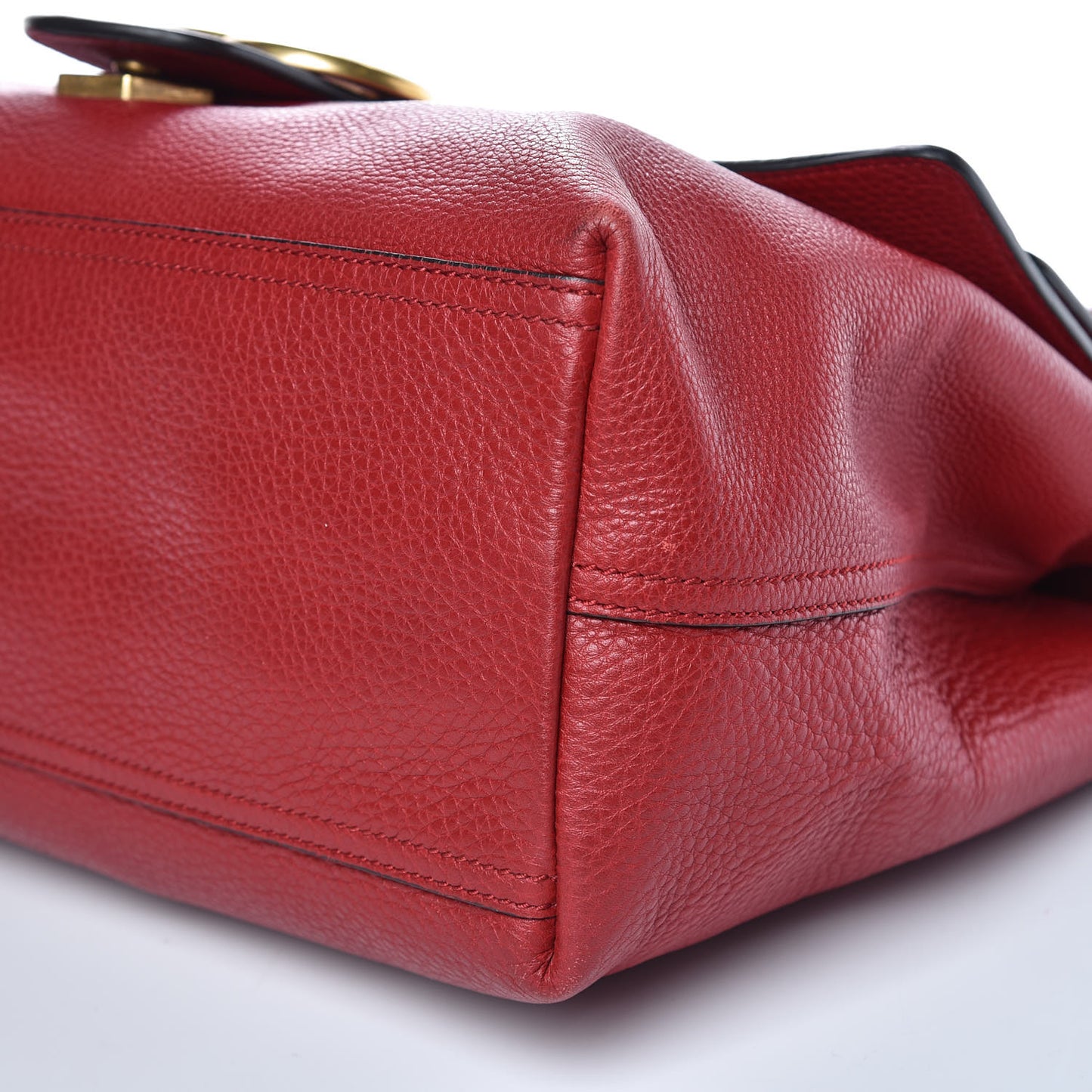 Cellarius Calfskin Large GG Marmont Shoulder Bag Vulcanic Red