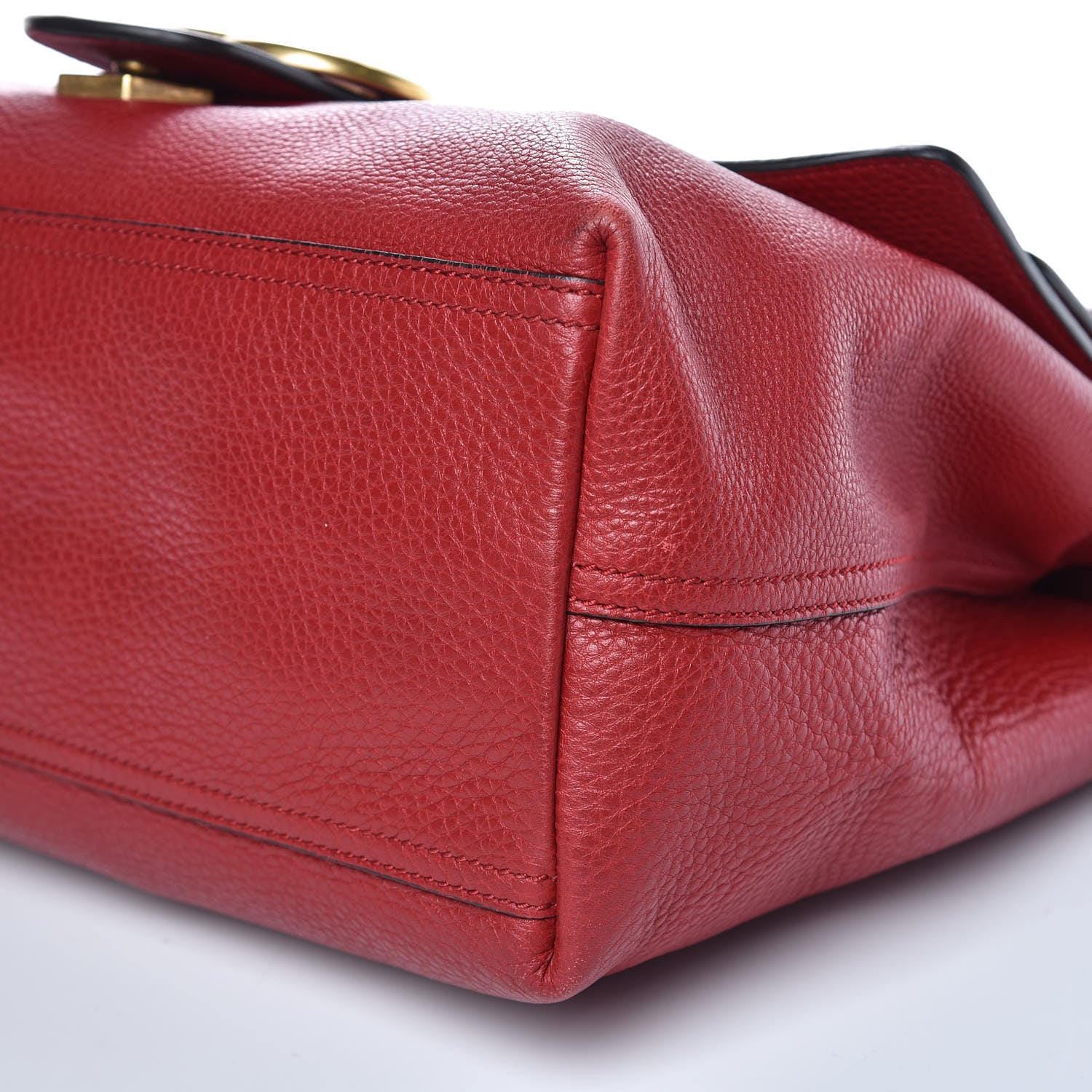Gucci Cellarius Calfskin Large GG Marmont Shoulder Bag Vulcanic Red 7 of 16