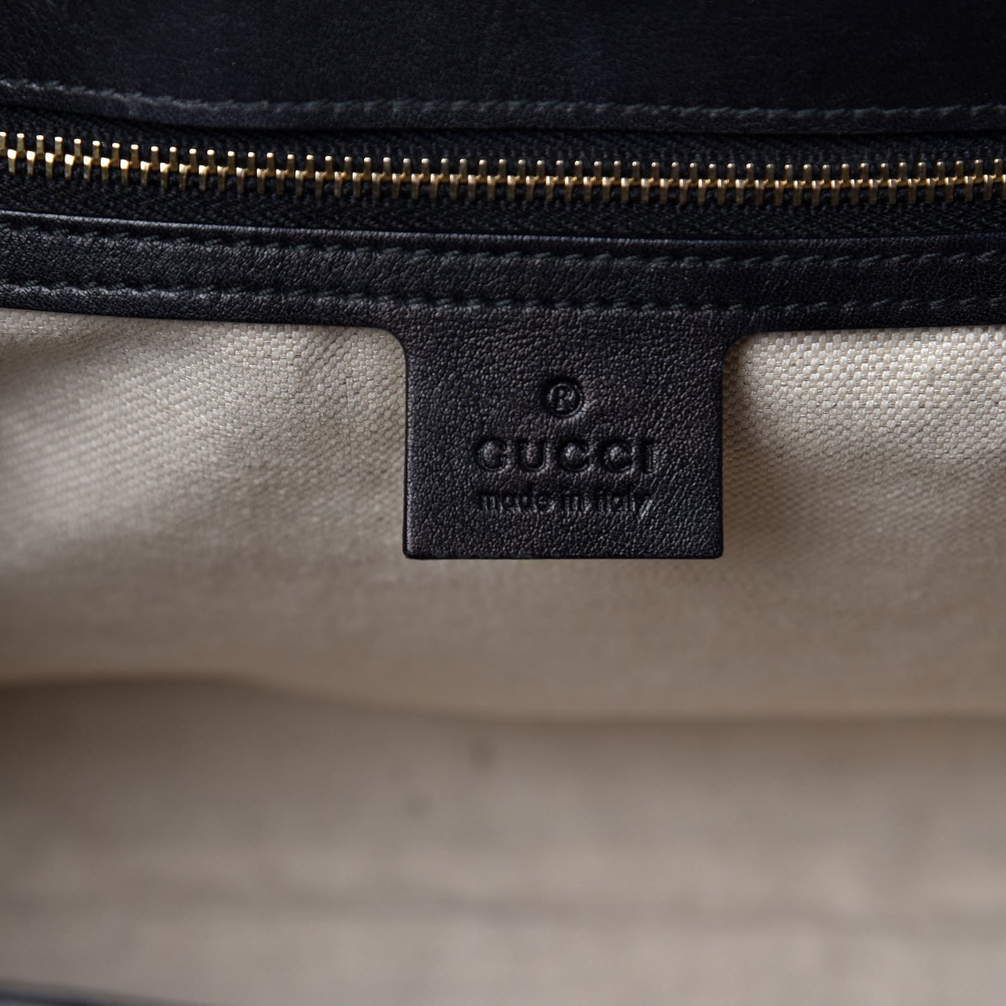 Guccissima Large Emily Chain Shoulder Bag Black