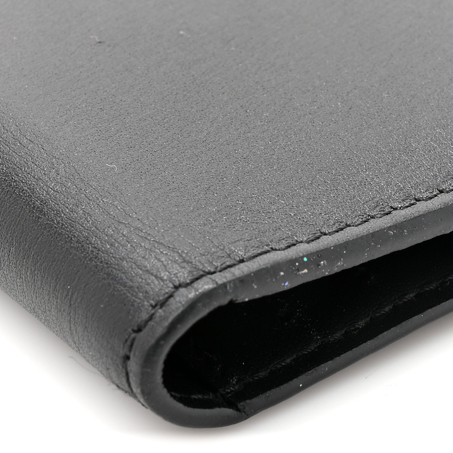 Calfskin City Steamer Wallet Black