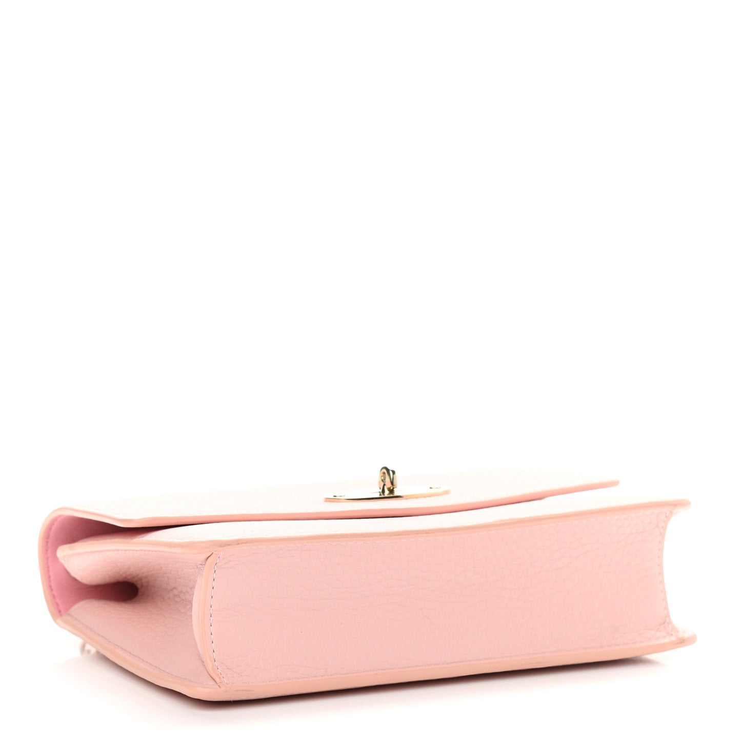 Small Classic Grain Calfskin Small Darley Powder Pink