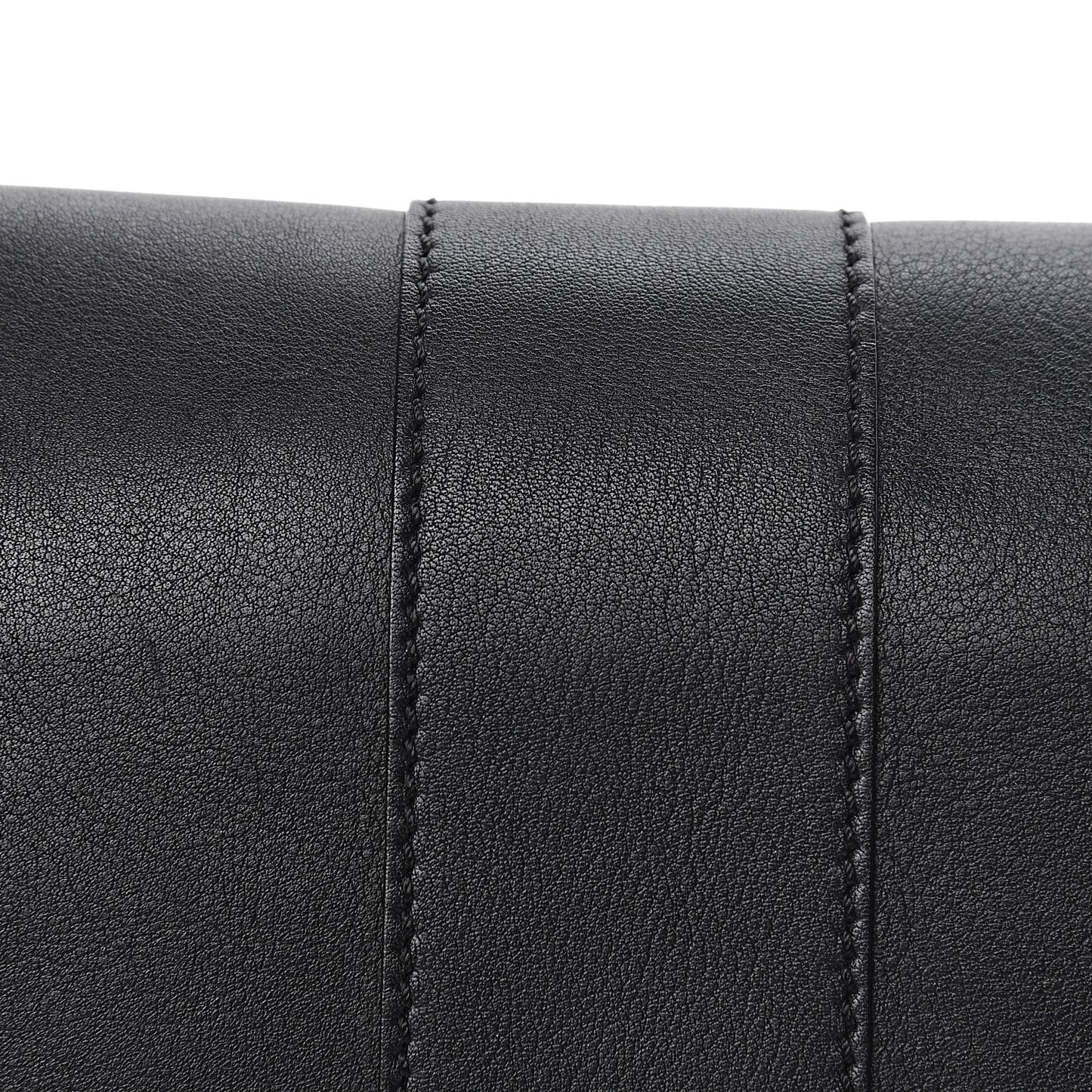 Vitello Dolce Lace Up Baguette Black