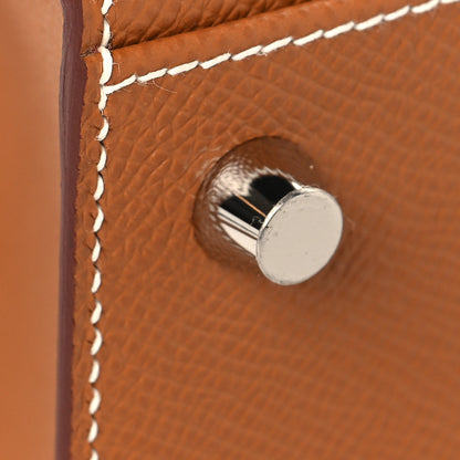 Hermes Epsom Kelly Sellier 25 Gold 11 of 13
