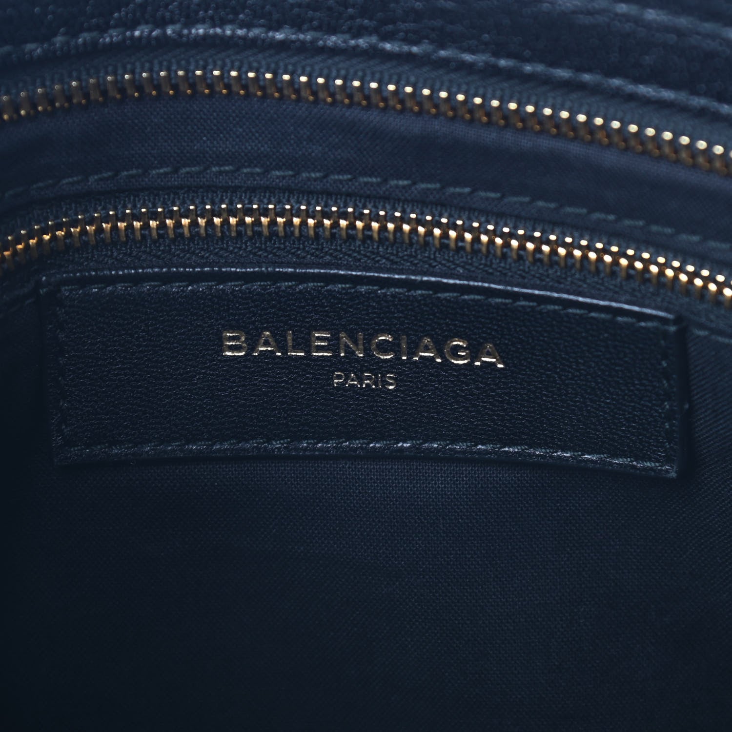 Balenciaga Chevre Gold Metallic Edge Hardware S City Black 4 of 8
