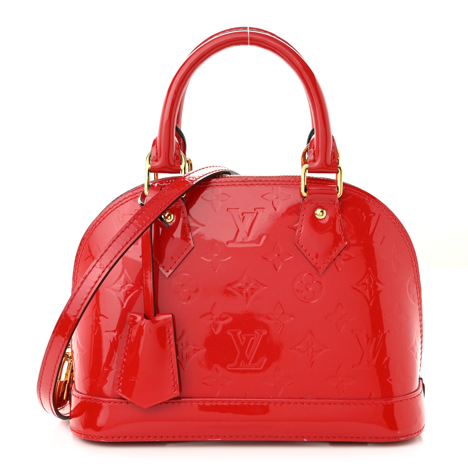 Louis Vuitton Vernis Alma BB Rouge Grenadine 1 of 12
