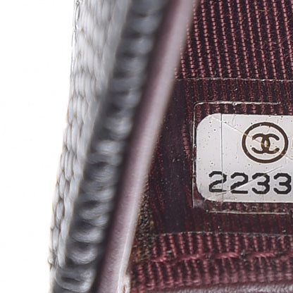 Chanel Caviar Quilted Zipped Pocket Wallet Black 19 of 20