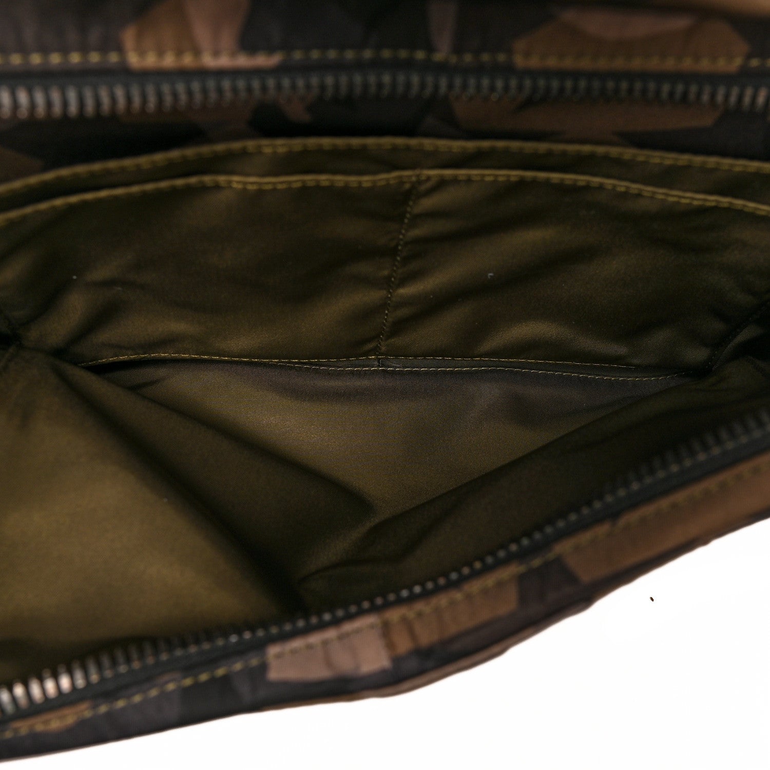 Valentino Garavani Nappa Canvas Camustars Backpack Army Green 6 of 10
