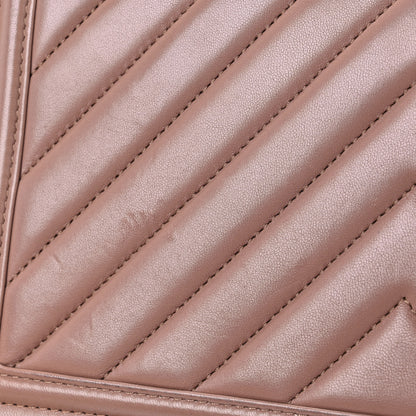 Chanel Lambskin Chevron Quilted New Medium Boy Flap Beige 19 of 22