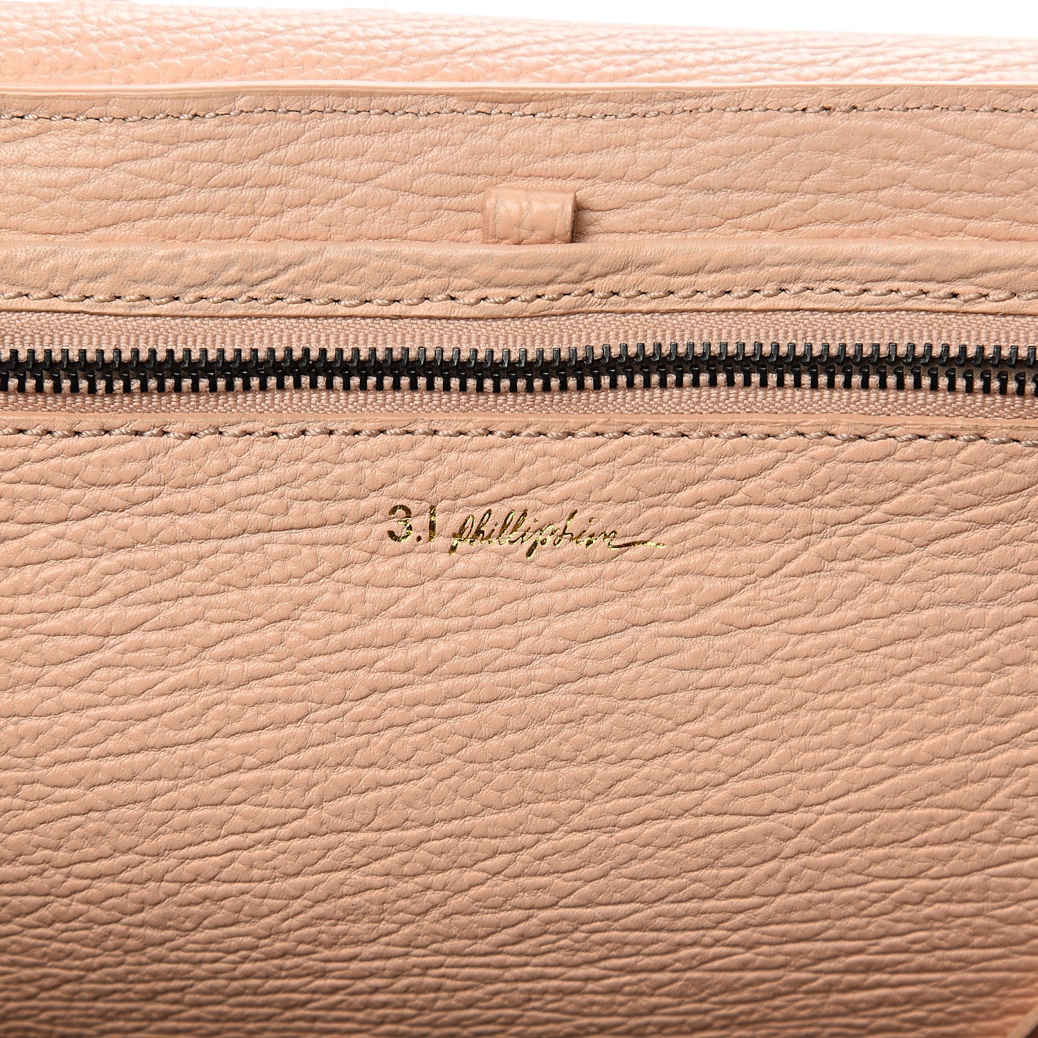 3.1 Phillip Lim 3.1 Textured Calfskin Large Pashli Satchel Blush 5 of 10