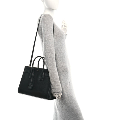 Saint Laurent Calfskin Small Sac De Jour Black 2 of 10