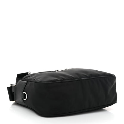 Prada Tessuto Nylon Triangle Shoulder Bag Black 4 of 10