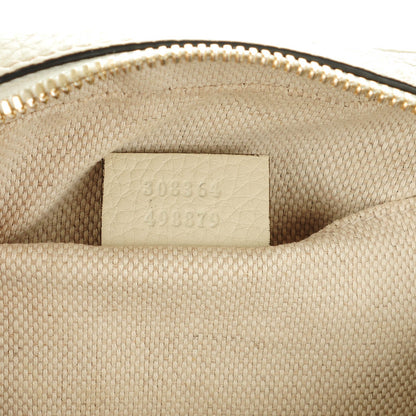 Gucci Pebbled Calfskin Small Soho Disco Bag Off White 8 of 8