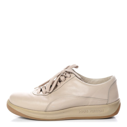 Louis Vuitton Calfskin Sneakers 8 Beige 1 of 16