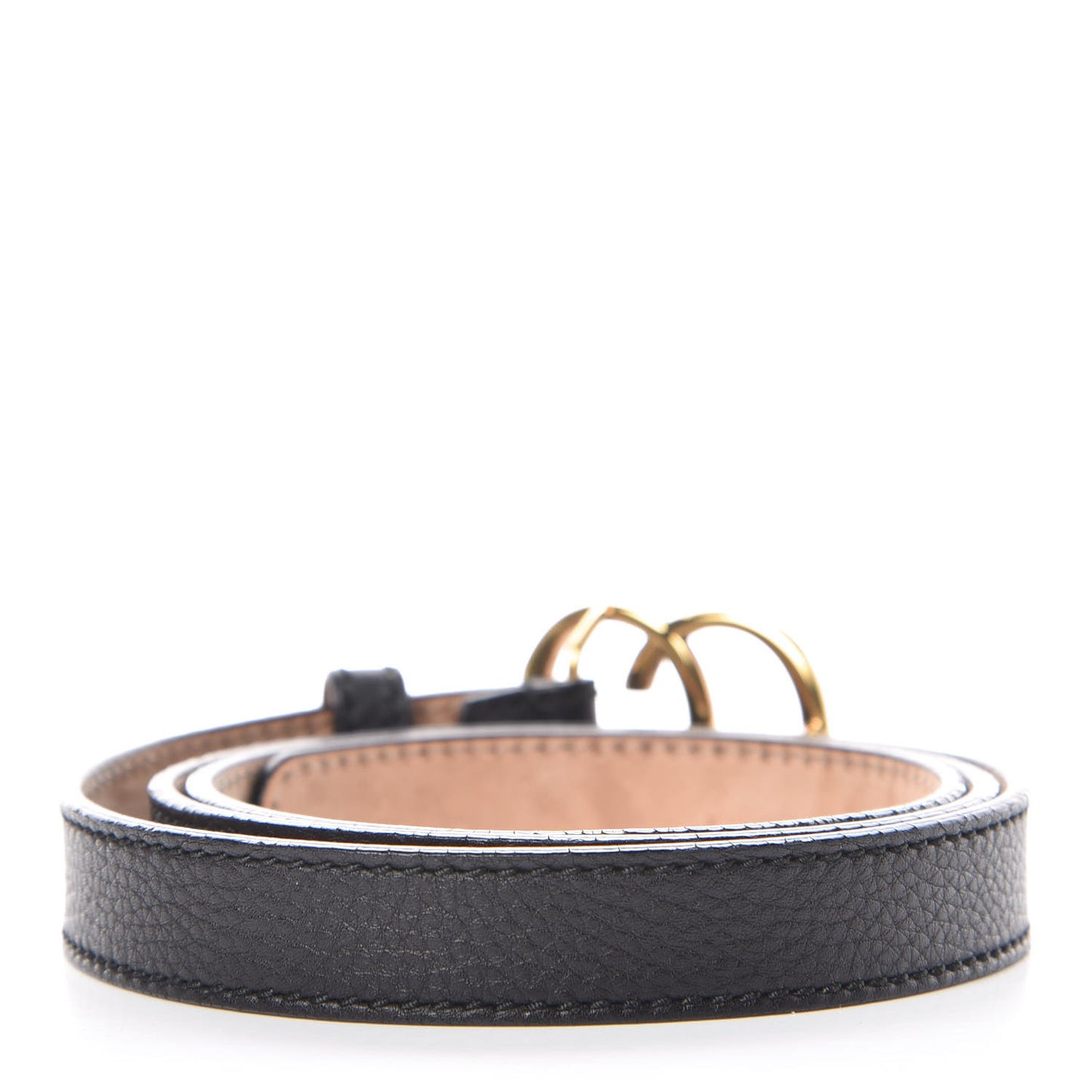 Calfskin Double G 20mm Belt 90 36 Black